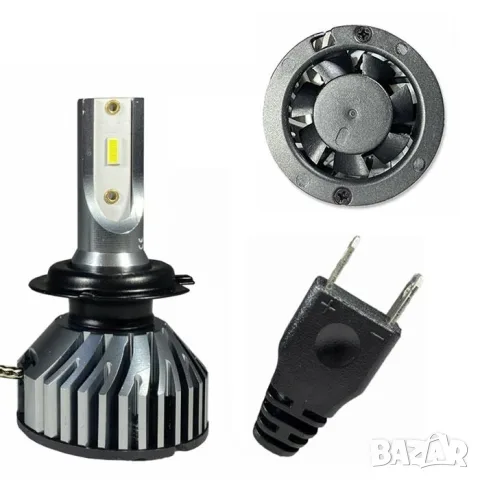 LED крушки Niken PRO H7 32W 6500K комплект 2 броя, снимка 3 - Аксесоари и консумативи - 55864756