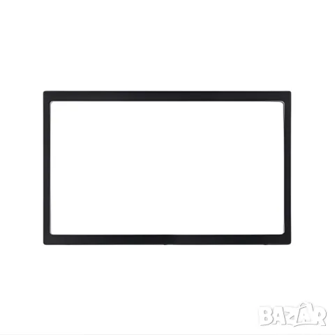 Черна 2DIN рамка за мултимедия 187x116 mm с отвор 177x102 mm, снимка 2 - Аксесоари и консумативи - 55865591