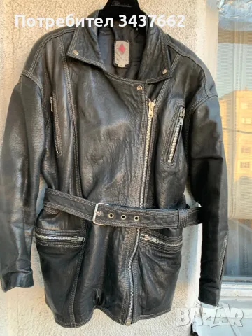  Яке естествена кожа , снимка 3 - Якета - 47951631