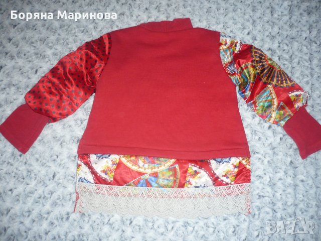 Дънково яке, жилетка, рокли и клинчета, снимка 7 - Детски якета и елеци - 34046351