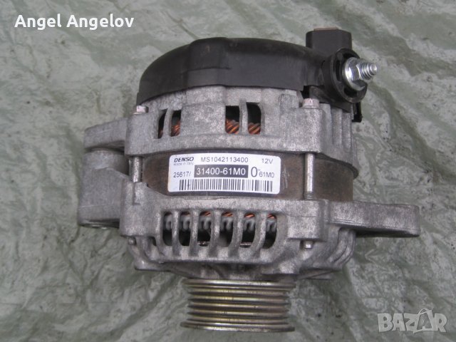 Динамо 31400-61M00 Denso MS1042113400 Suzuki VITARA Mk4 S-CROSS 2014-21 (JY) (LY/MY) 1.6 M16A, снимка 1