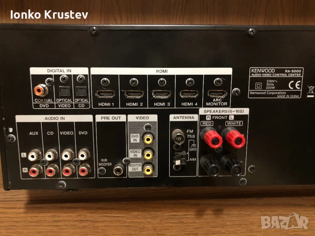 Ресивър “ KENWOOD RA-5000, снимка 5 - Ресийвъри, усилватели, смесителни пултове - 50759700