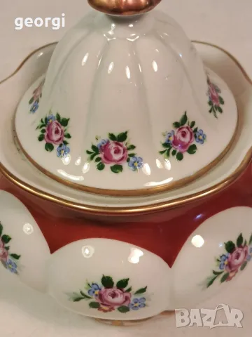 Немска порцеланова захарница Lichte   19/4, снимка 3 - Антикварни и старинни предмети - 49167915