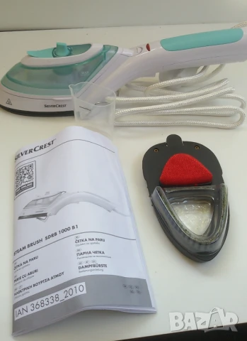 SilverCrest steam brush, парочистачка и ютия за дрехи, снимка 9 - Ютии - 50783603