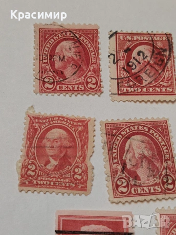 Винтидж ПОЩЕНСКИ марки САЩ , снимка 7 - Филателия - 53087385
