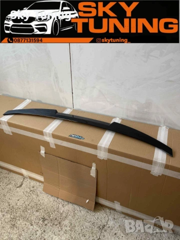 Bmw G30 Лип спойлер багажник тип М4 Бмв г30 добавка багажник lip bagaj, снимка 2 - Аксесоари и консумативи - 53192965