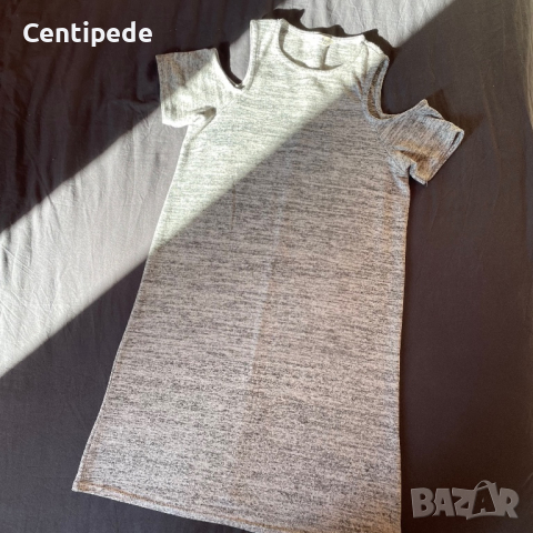 Рокля с изрязани рамене Miss selfridge, снимка 1