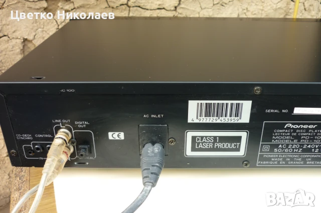 Pioneer-PD107 cd, снимка 7 - Аудиосистеми - 51177286