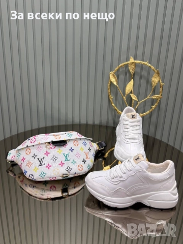 Louis Vuitton Комплект Дамски Маратонки + Чанта - Налични Различни Модели Код SK379, снимка 3 - Чанти - 52854138
