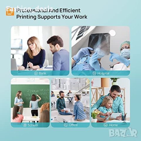  Нов Комплект 5 броя тонер касети мастило офис принтер Officejet Pro, снимка 6 - Други стоки за дома - 40171931