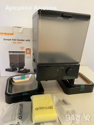 Безжична WI-FI 5g автоматична хранилка за котки и кучета, снимка 3 - За котки - 52596300