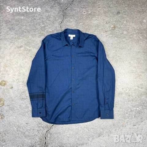 Мъжка риза Calvin Klein – Тъмносиньо каре