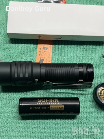 LED фенер Sofirn SC29 USB C презареждащ се, 3000 лумена, супер ярък, EDC, преносим, за спорт, снимка 14 - Оборудване и аксесоари за оръжия - 51844814