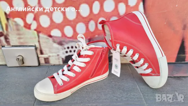 Английски детски кецове-M&S, снимка 3 - Детски маратонки - 48926633
