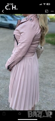 Дамско кожено яке Junona, снимка 5 - Якета - 52434407