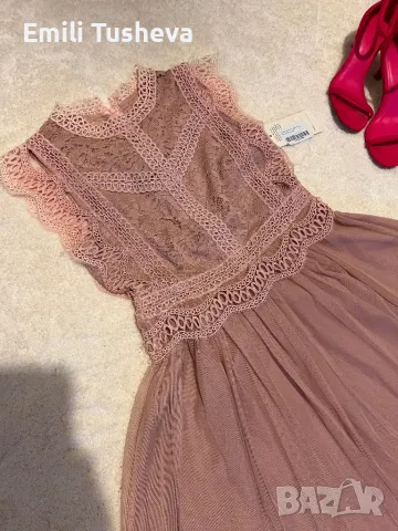 Стилна къса рокля. , снимка 3 - Рокли - 48256570