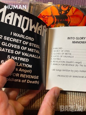 MANOWAR , снимка 8 - CD дискове - 41460251