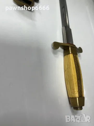 Офицерски кортик, снимка 12 - Антикварни и старинни предмети - 47926825