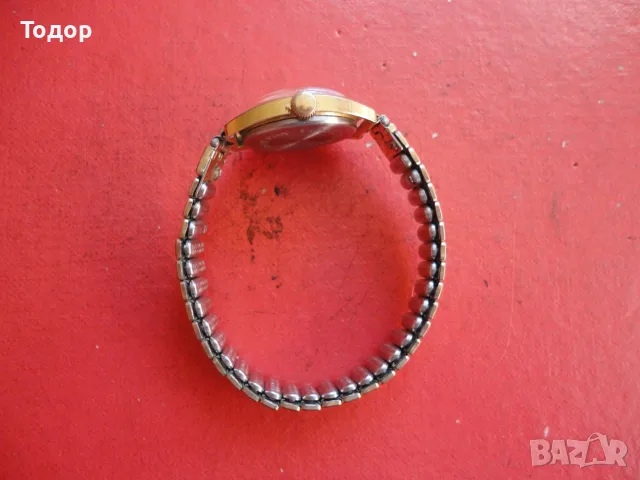 Дамски позлатен часовник Junghans 17 Jewels Germany, снимка 5 - Дамски - 56205021