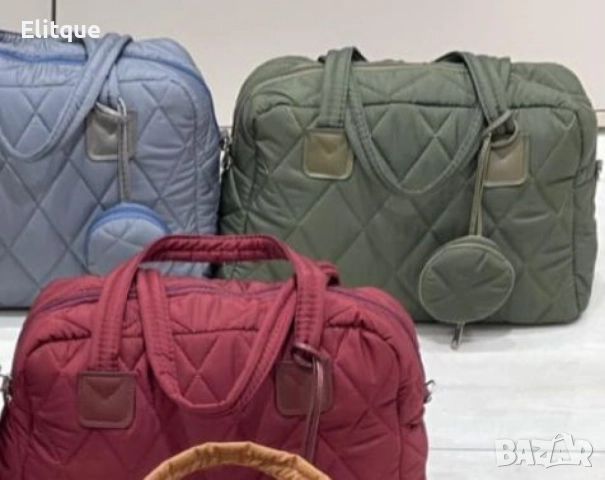 Модерна капитонирана дамска чанта 32х43, снимка 18 - Чанти - 52744059