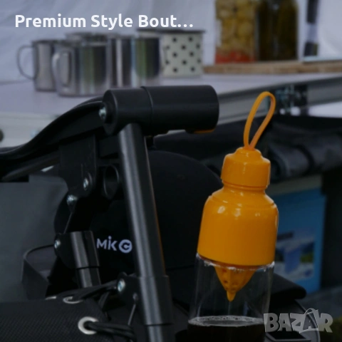 Сгъваем градински шезлонг с възглавница, поставка за напитки и джоб, снимка 5 - Градински мебели, декорация  - 53833713