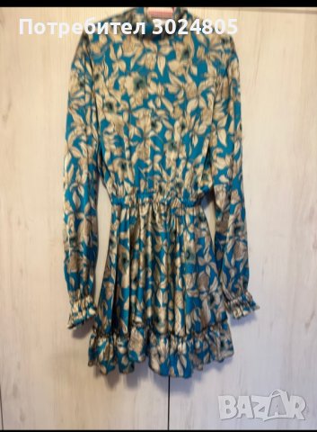 Сатенена рокля Евис, снимка 2 - Рокли - 41080335