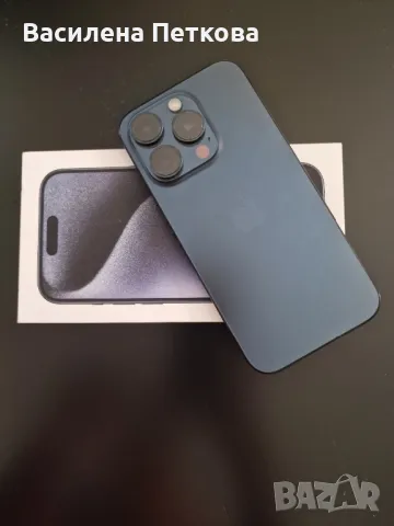 iPhone 15 Pro Midnight Blue - 128GB, снимка 5 - Apple iPhone - 47902731