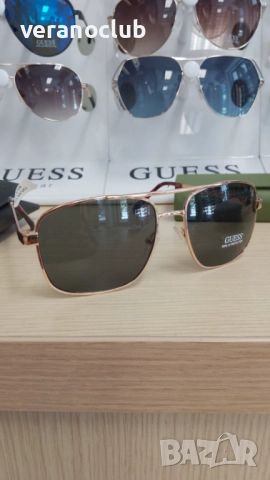 GUESS мъжки слънчеви очила GOLD, снимка 3 - Слънчеви и диоптрични очила - 51788397