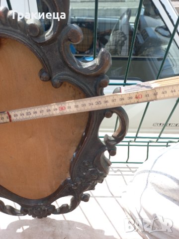 БАРОКОВА МЕТАЛНА РАМКА ЗА ОГЛЕДАЛО, снимка 5 - Антикварни и старинни предмети - 41508956