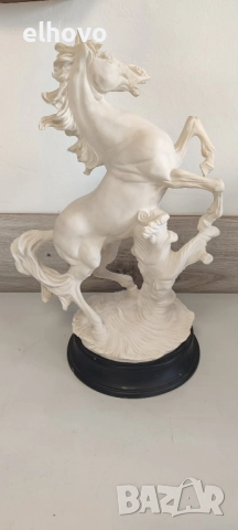 Статуетка на див кон, снимка 8 - Антикварни и старинни предмети - 52747313
