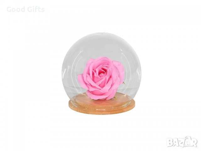 Стъклен съд за декорация BEAUTY AND THE BEAST, снимка 2 - Романтични подаръци - 39904218