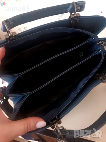 Нова синя чанта, снимка 5 - Чанти - 53580295
