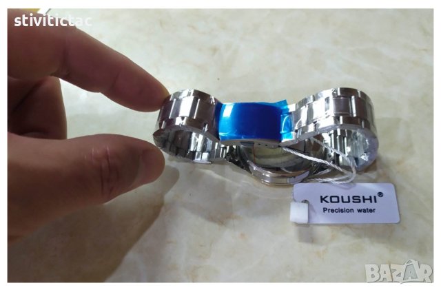 Часовник KOUSHI Precision water - Ново / безплатна доставка / унисекс/, снимка 8 - Мъжки - 41041199