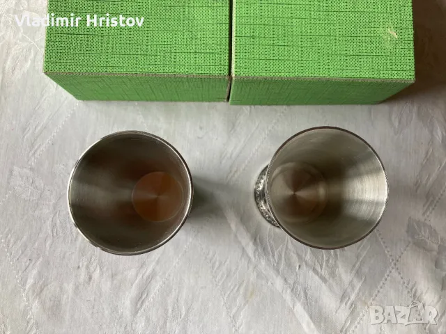 Калаени чаши, снимка 4 - Антикварни и старинни предмети - 50407849