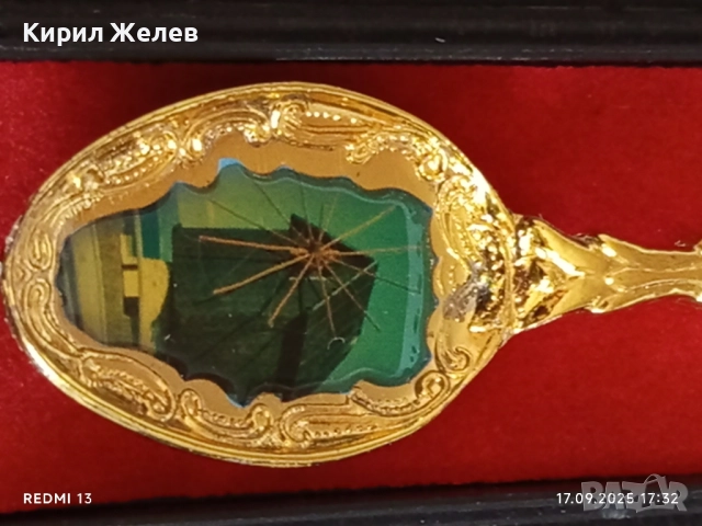 Колекционерска лъжичка сувенир спомен от НЕСЕБЪР перфектна 14204, снимка 4 - Други ценни предмети - 51747502