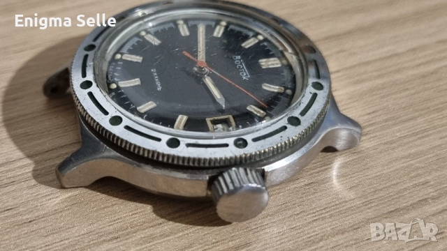 Съветски ръчен часовник Восток Амфибия, снимка 3 - Мъжки - 52566417