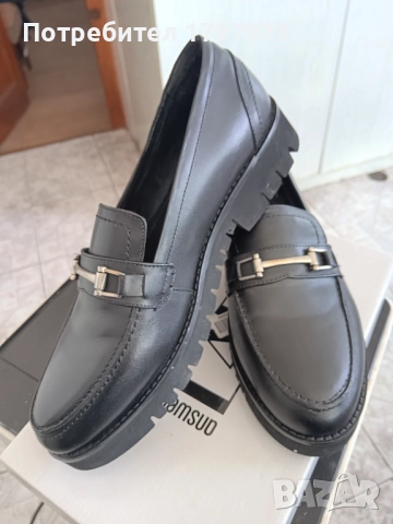 Дамски обувки ANSWEAR ест.кожа, снимка 2 - Дамски ежедневни обувки - 52159417