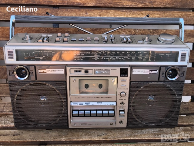 🎄Два броя - Hitachi TRK-8190 -Колекционерски радиокасетофон !, снимка 9 - Радиокасетофони, транзистори - 52794365