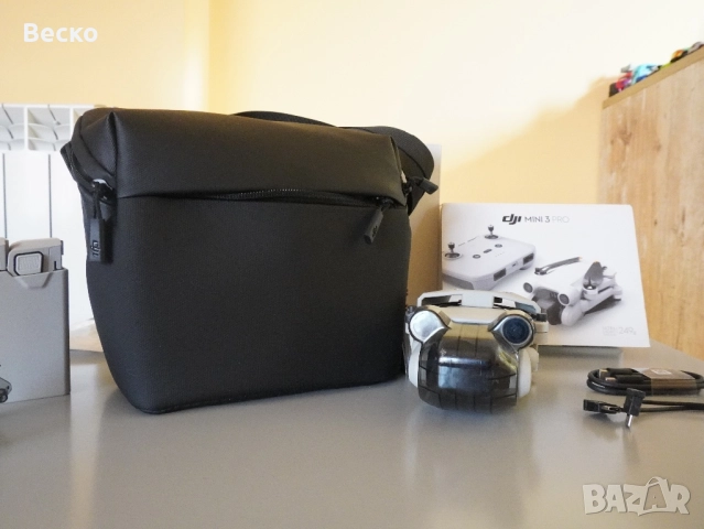 DJI Mini 3 Pro Combo – Отлично състояние + аксесоари, снимка 13 - Дронове и аксесоари - 52623807