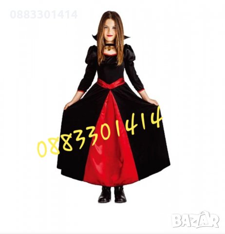 Детски карнавален костюм за момиче Вампир , снимка 1 - Други - 34465637