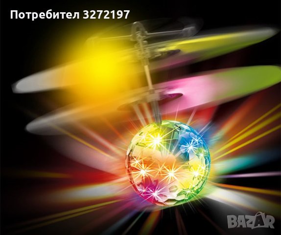 Детски дрон Летяща топка с LED диоди, снимка 2 - Електрически играчки - 40918119