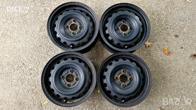 Нисан Рено 14 4х100 железни джанти Nissan Renault 4x100