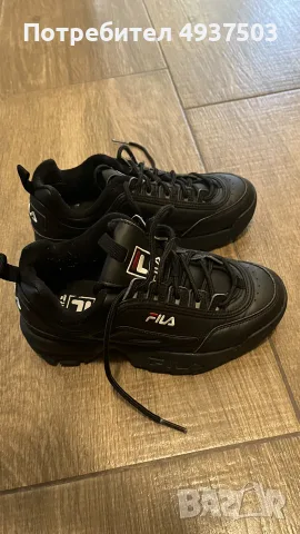 Маратонки Fila и Nike