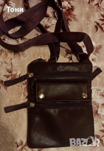Нова Кожена Мъжка Чанта , снимка 3 - Чанти - 53759494