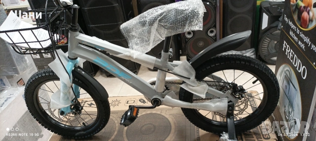 Детски велосипед 16 цола дискови спирачки., снимка 2 - Велосипеди - 53424417