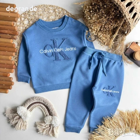 Детски комплект Calvin Klein   Чист Памук  От  6-9 м.  до  3-4  г. , снимка 2 - Детски комплекти - 53284363