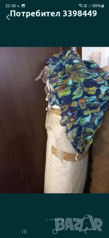 Бутиков плат-1 лев метър , снимка 3 - Рокли - 50477417