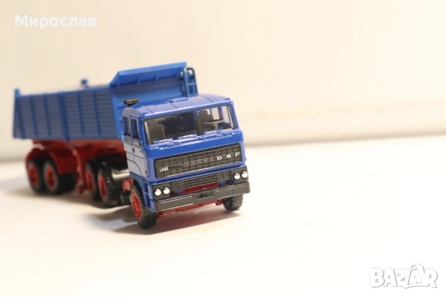 HERPA H0 1/87 DAF 3300 KАМИОН САМОСВАЛ ГОНДОЛА МОДЕЛ, снимка 5 - Колекции - 53732819