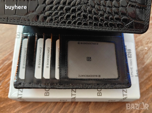 Bodenschatz - оригинален дамски портфейл, снимка 3 - Портфейли, портмонета - 53071835