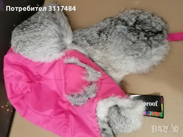 Дамска  щапка ушанка с заешка кожа, снимка 6 - Други - 38850504